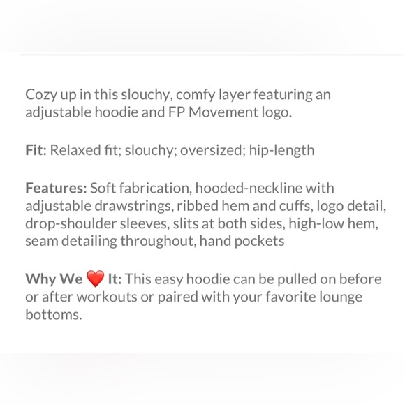 Free People Sprint To The Finish Chenille Logo Hoodie - Picture 8 of 9